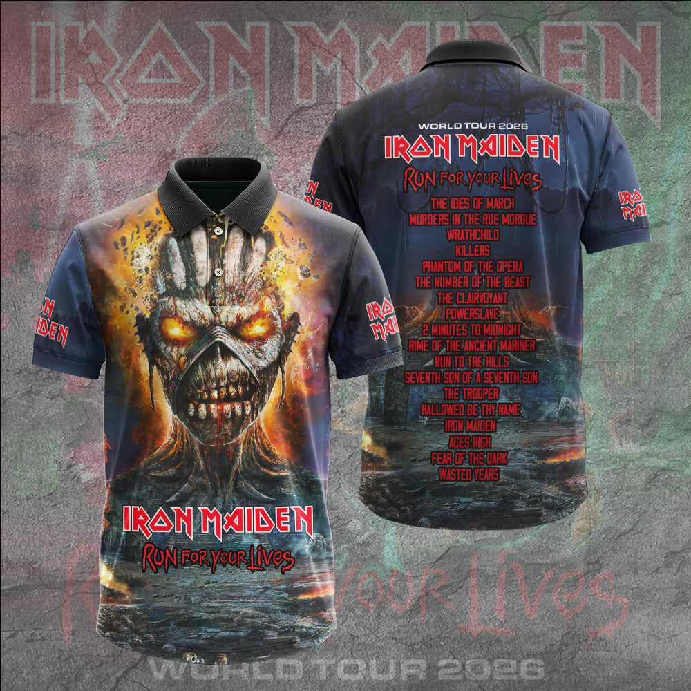 Iron Maiden 2026 World Tour 3D Apparel – GNE6664