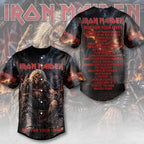 Iron Maiden 2026 World Tour Baseball Jersey – TMTHU9220
