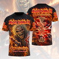 Iron Maiden 2026 World Tour 3D Apparel – HOATT17794