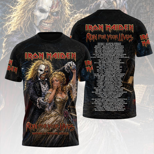 Iron Maiden 2026 World Tour 3D Apparel – HOATT19100