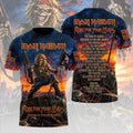 Iron Maiden 2026 World Tour 3D Apparel – HOATT21139
