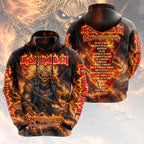 Iron Maiden 2026 World Tour 3D Apparel – HOATT17699