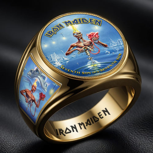 Iron Maiden 3D Engraved Ring – HOATT19510