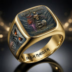 Iron Maiden 3D Engraved Ring – HOATT19530