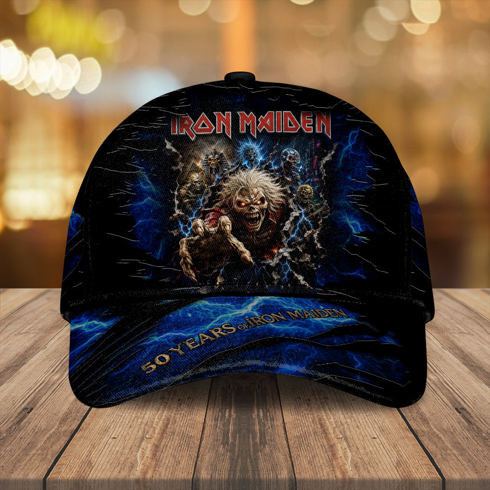 Iron Maiden 50th Anniversary Classic Cap – TANTN22868