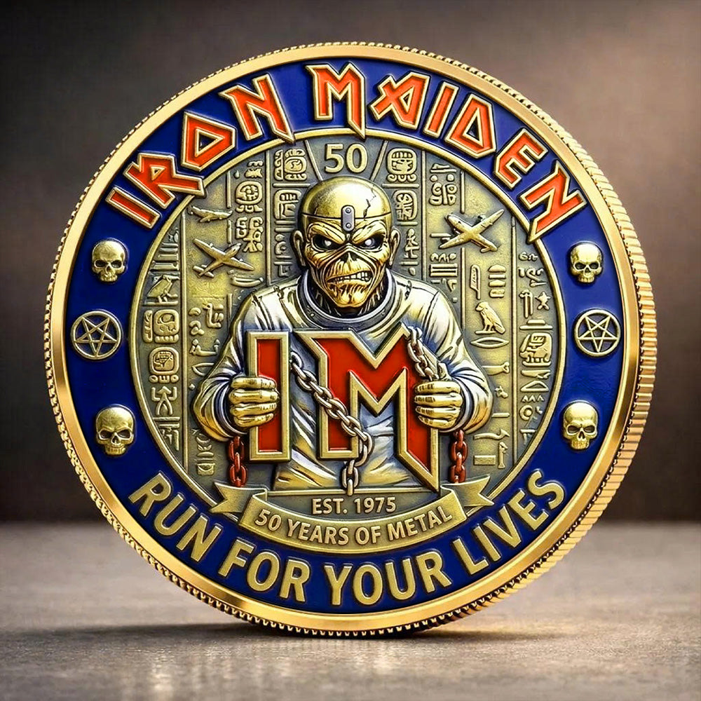 Iron Maiden 50th Anniversary Commemorative Coin – TANTN21559