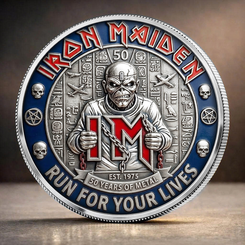 Iron Maiden 50th Anniversary Commemorative Coin – TANTN21559