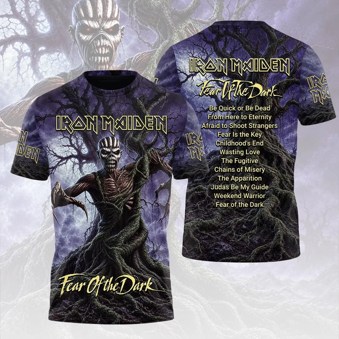 Iron Maiden Fear of The Dark 3D Apparel – HOATT26890