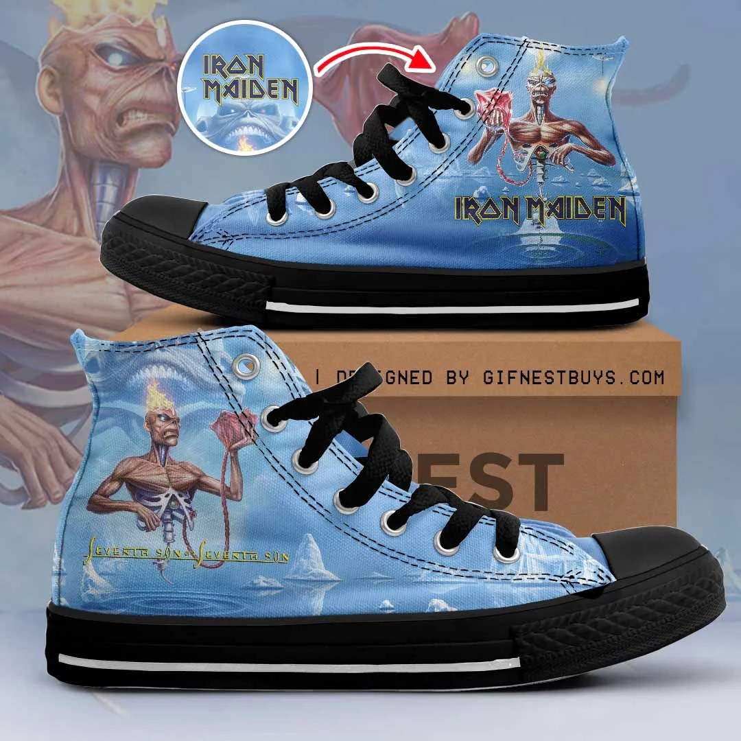 Iron Maiden High Top Canvas Shoes – GNE8794