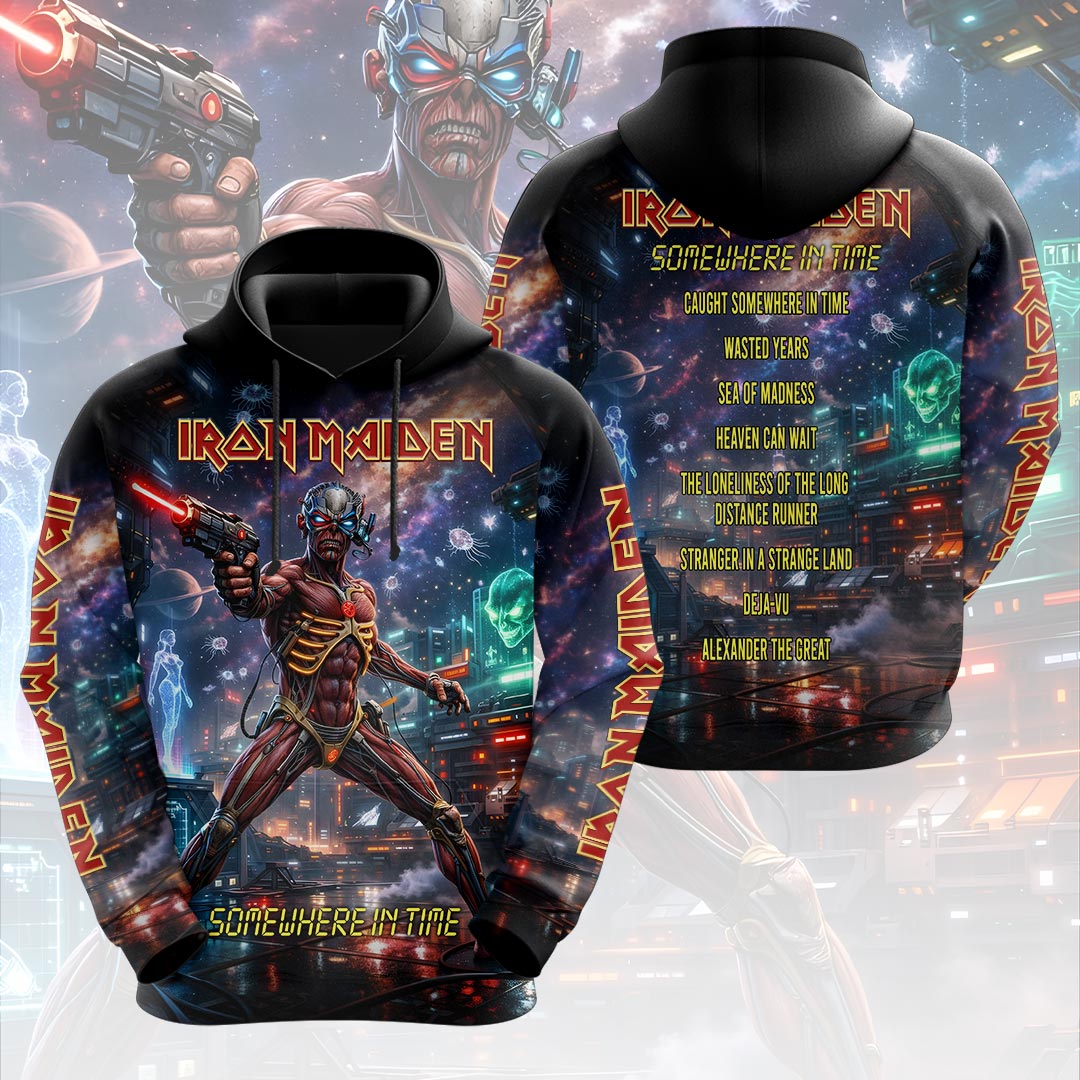 Iron Maiden 2026 World Tour 3D Apparel – HOATT19146