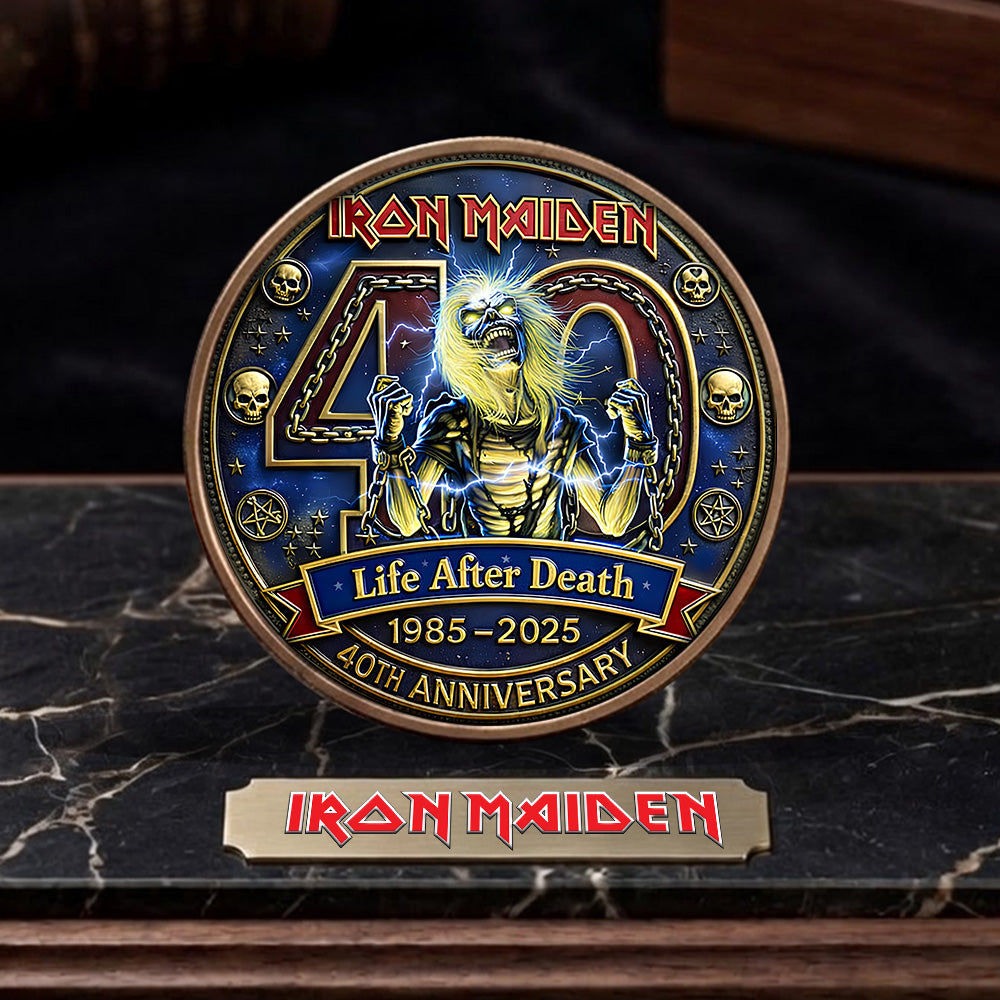 Iron Maiden Live After Death 40th Anniversary Commemorative Coin – VANDH5068