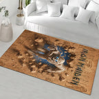 Iron Maiden Rectangular Rug – HOATT21014