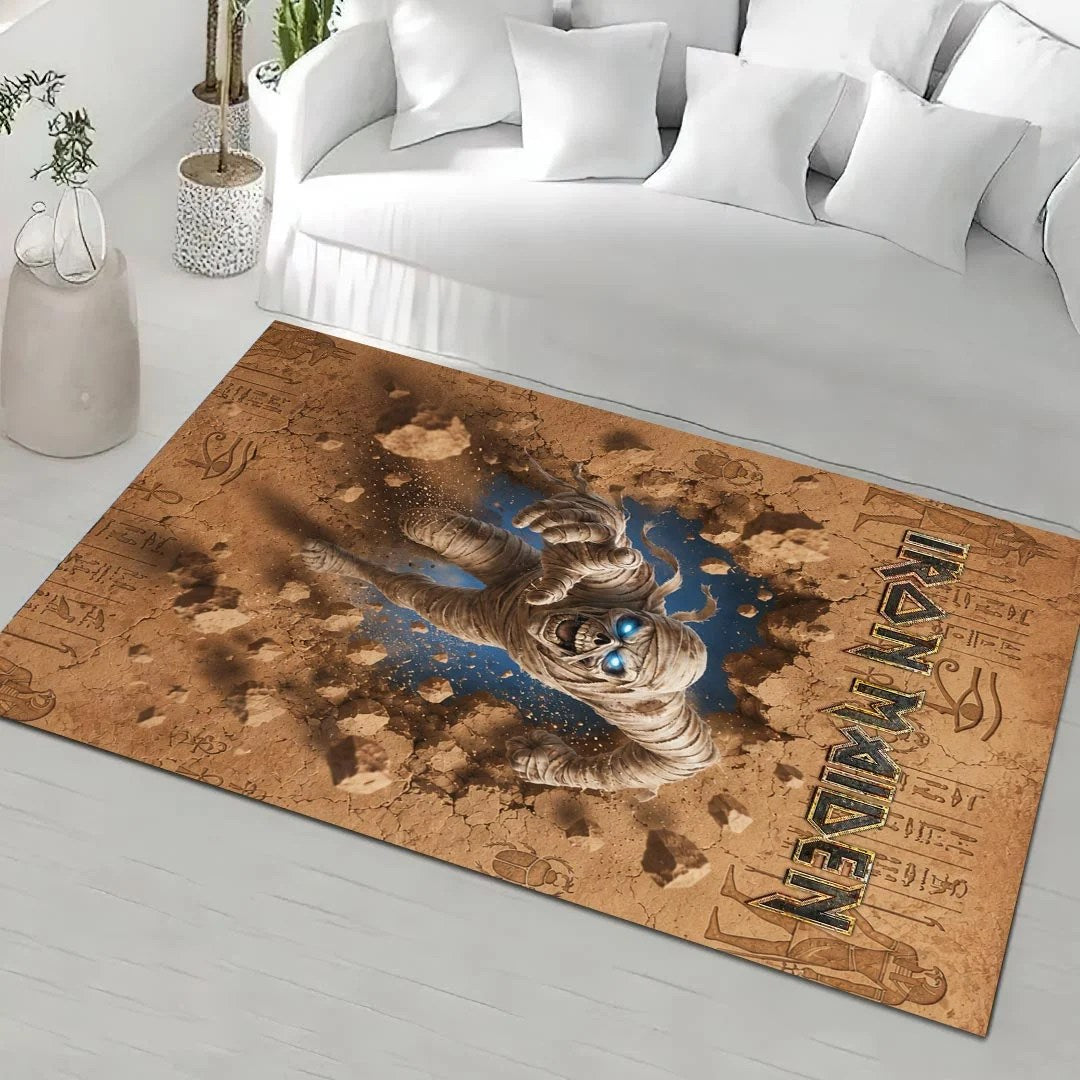 Iron Maiden Rectangular Rug – HOATT21014