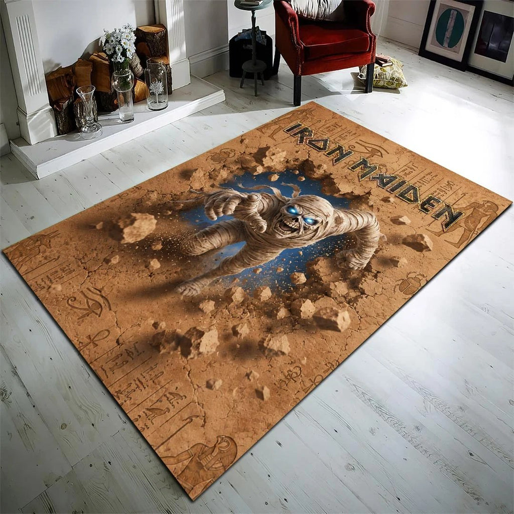 Iron Maiden Rectangular Rug – HOATT21014