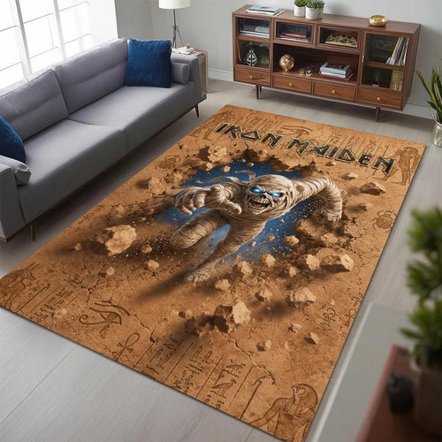 Iron Maiden Rectangular Rug – HOATT21014