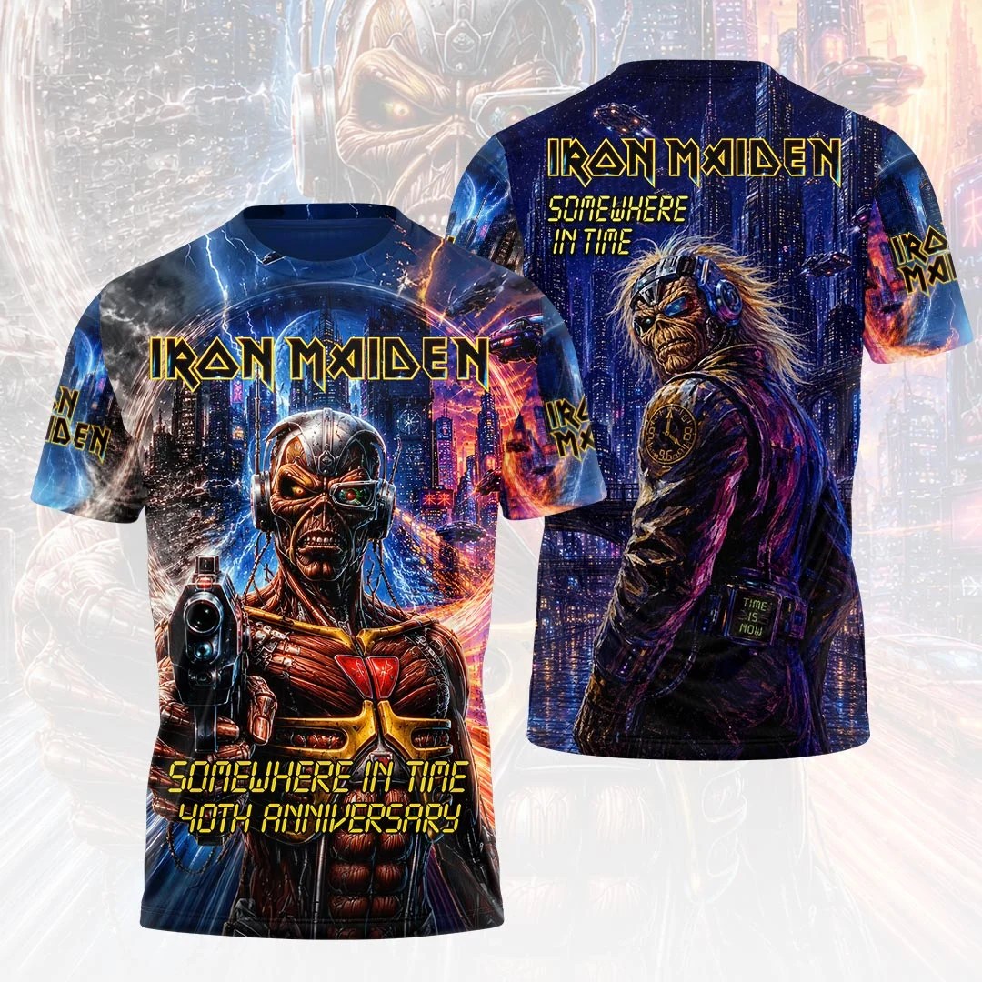 Iron Maiden 2026 World Tour 3D Apparel – HOAT21140