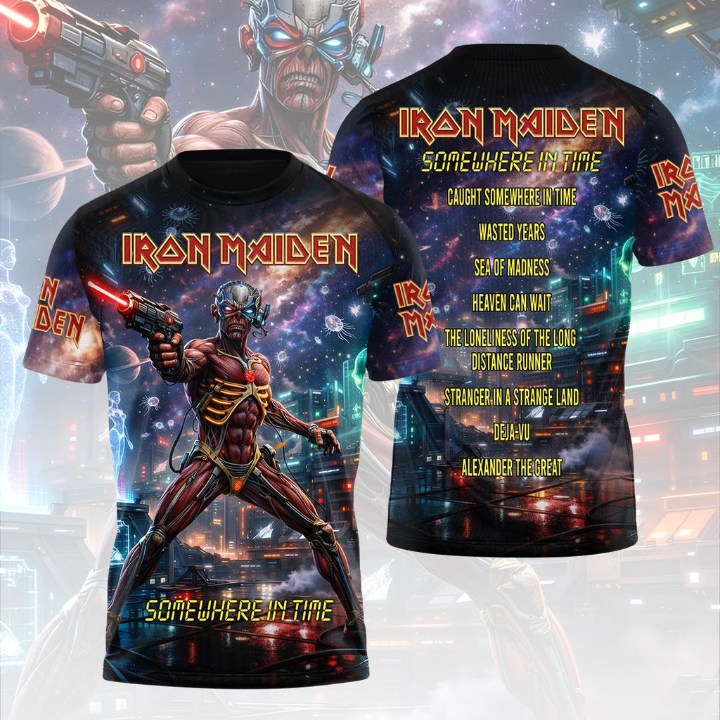 Iron Maiden 2026 World Tour 3D Apparel – HOATT19146