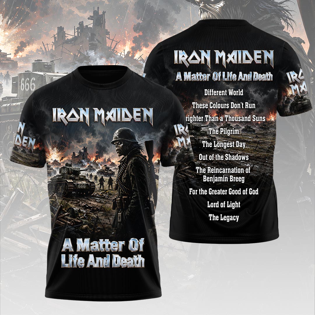 Iron Maiden 3D Apparel – HOATT19671