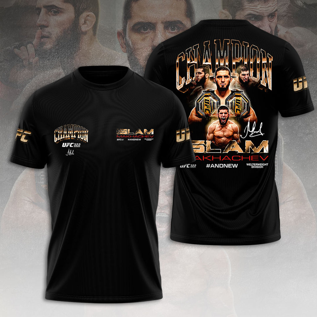 Islam Makhachev 3D Apparel – HOATT14597