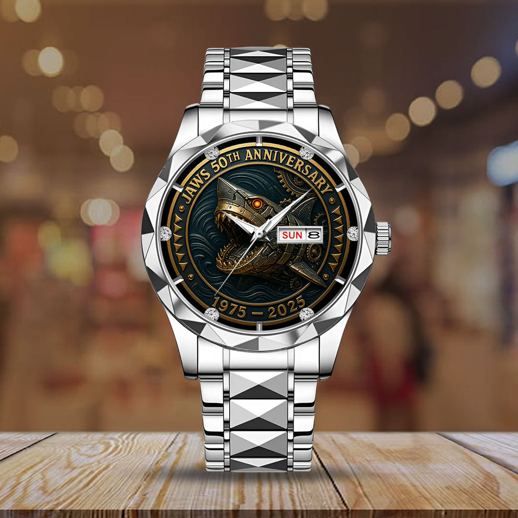 Jaws 50th Anniversary Alloy Luxury Quartz Watch – TMTHU454