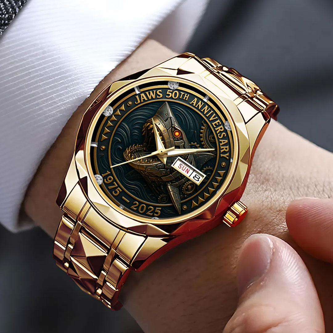 Jaws 50th Anniversary Alloy Luxury Quartz Watch – TMTHU454