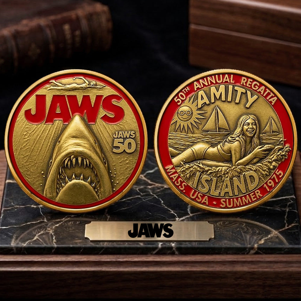 Jaws 50th Anniversary Commemorative Coin – GNE5430