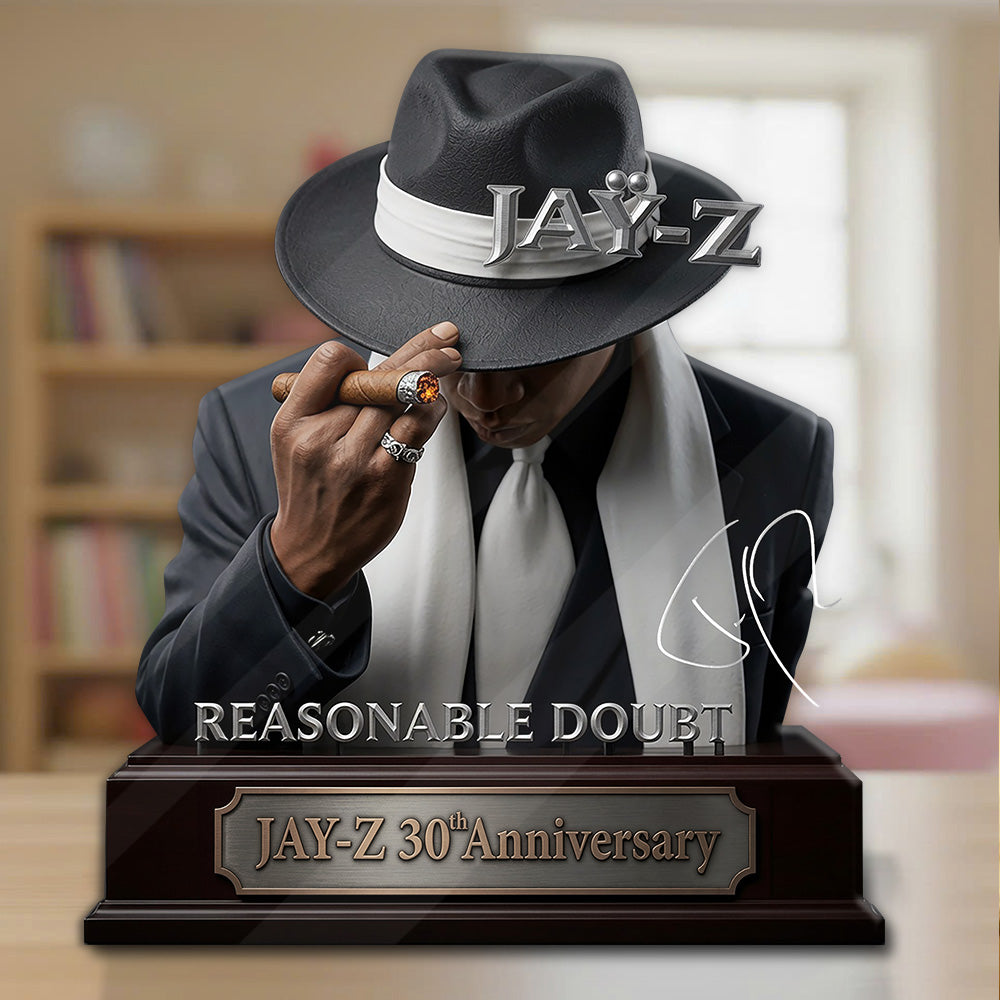 JAŸ-Z30 Anniversary Custom Shape Acrylic Plaque – GNE7617