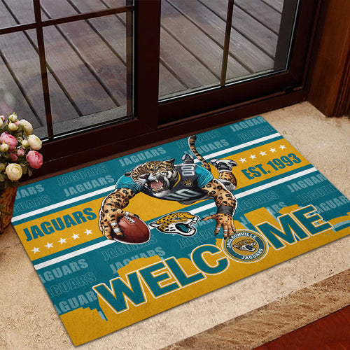 Jacksonville Jaguars Custom Doormat – HOATT12843