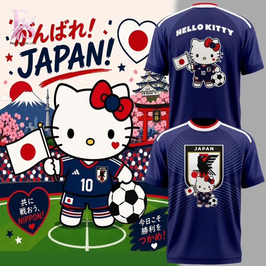 Japan Soccer x Hello Kitty T-Shirt