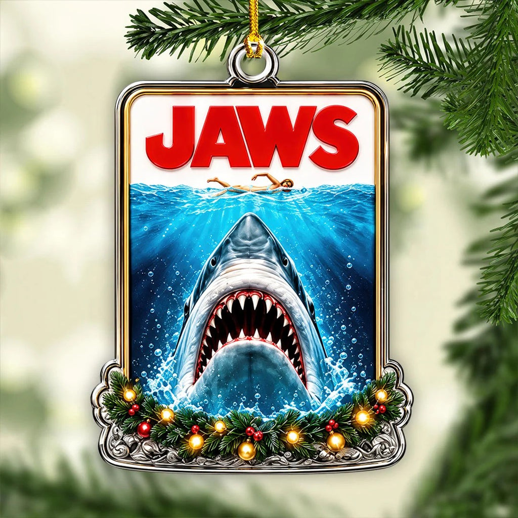 Jaws Custom Shape 2-side Printed Acrylic Ornament – HOAT21480