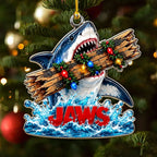 Jaws Custom Shape 2-side Printed Acrylic Ornament – HOAT21481