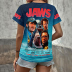 Jaws 3D Women's V-Neck T-Shirt – HOATT19976