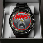 Jaws 50 Years Anniversary Black Stainless Steel Watch – TANTN16994