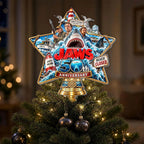 Jaws 50th Anniversary Christmas Tree Topper – HOATT21483