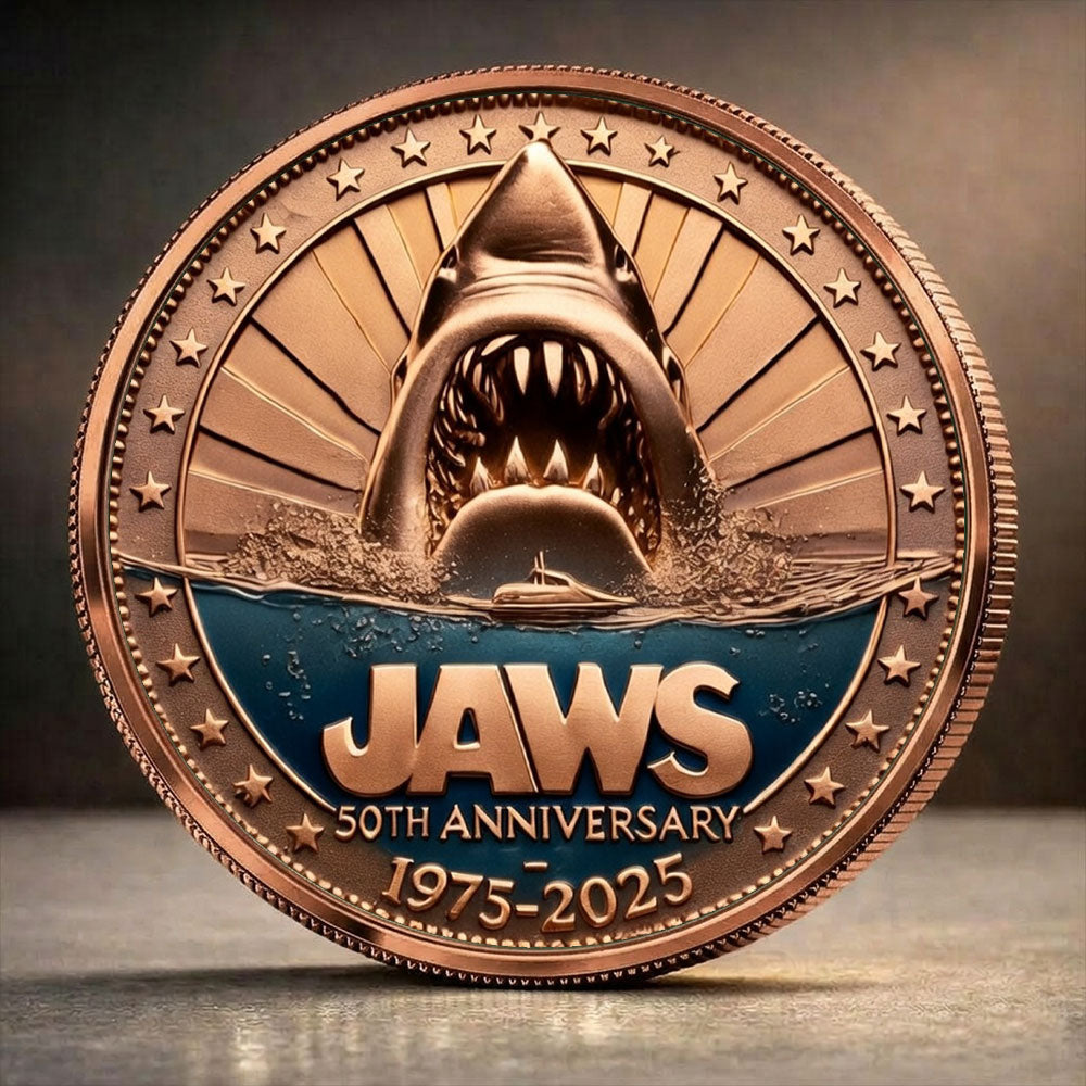 Jaws 50th Anniversary Commemorative Coin – TANTN21727
