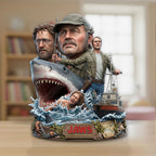 Jaws 50th Anniversary Custom Shape Acrylic Plaque – TMTHU7831