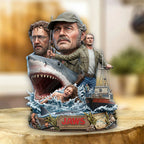 Jaws 50th Anniversary Custom Shape Acrylic Plaque – TMTHU7831