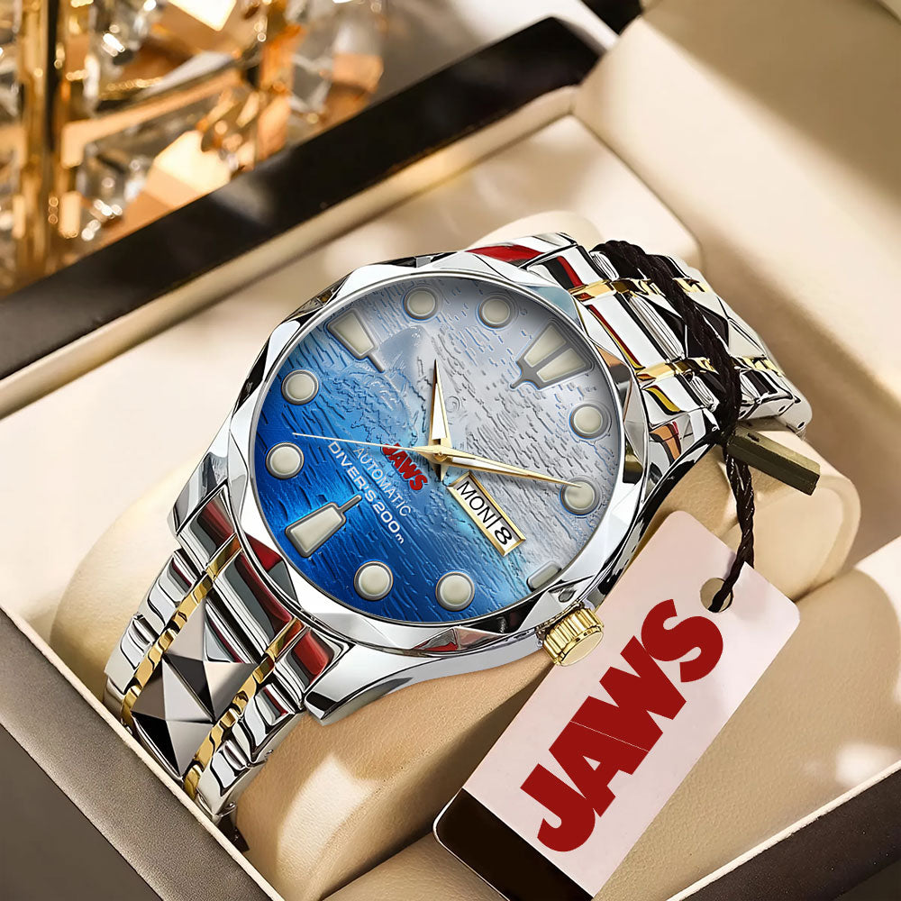 Jaws Alloy Luxury Quartz Watch – TANTN 14190