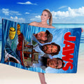 Jaws Rectangle Beach Towel – HOATT 11313