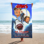 Jaws Rectangle Beach Towel – HOATT 10171