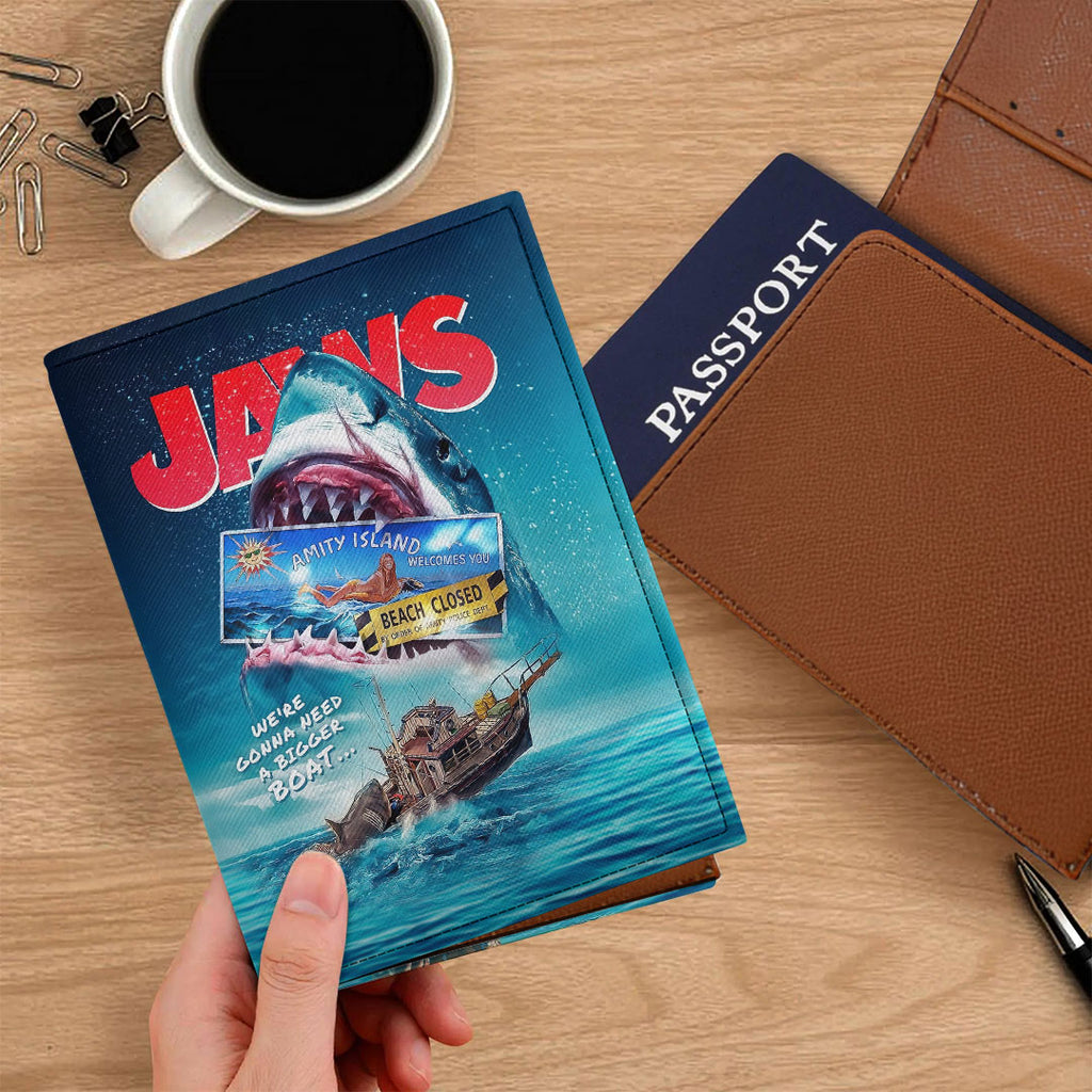 Jaws Leather Passport Cover – HOATT20149