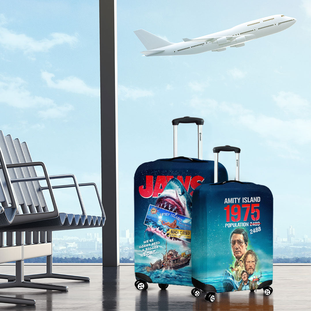 Jaws Luggage Cover – HOATT 11234