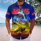 Jaws Short Sleeve Button-Down Shirt – HOATT20146
