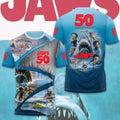 Jaws 50th Anniversary 1975 – 2025 3D Apparel – GNE4232
