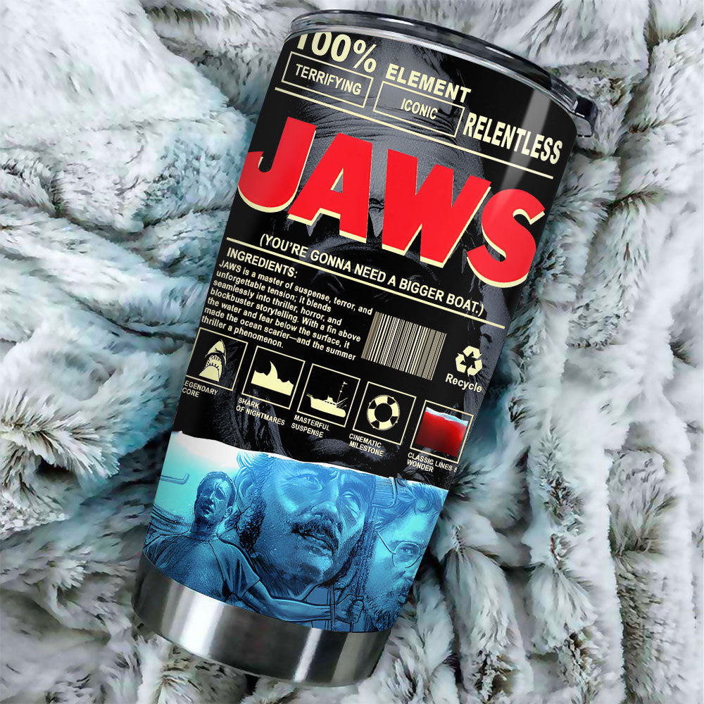 Personalized Jaws Tumbler Cup – TANTN 13343