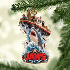 Jaws Custom Shape 2-side Printed Acrylic Ornament – HOATT21376