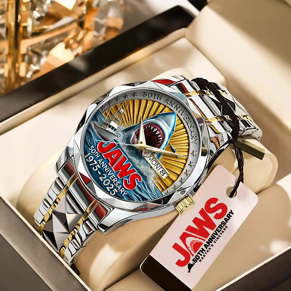 Jaws Alloy Luxury Quartz Watch – TANTN 13790
