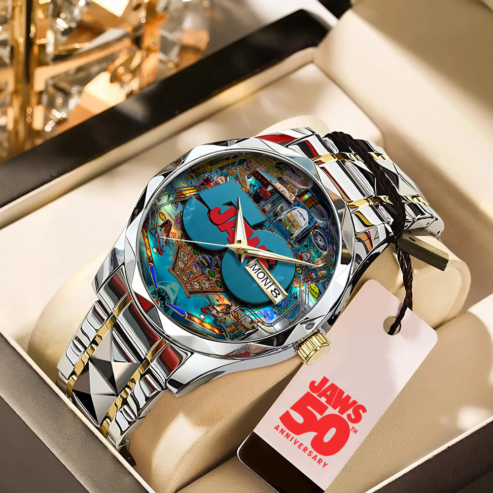 Jaws Alloy Luxury Quartz Watch – TANTN 14188