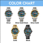 Jaws Alloy Luxury Quartz Watch – TANTN 14188