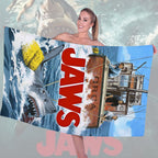 Jaws Rectangle Beach Towel – HOATT 11232